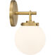 Ortesa 1 Light 6 inch Legacy Brass Bath Sconce Wall Light
