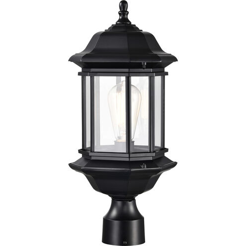 Hopkins 19 inch Matte Black Post Lantern, Large