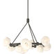 Ume 9 Light 32 inch Dark Smoke Ring Pendant Ceiling Light
