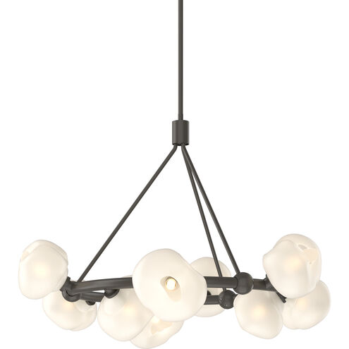 Ume 9 Light 32 inch Dark Smoke Ring Pendant Ceiling Light