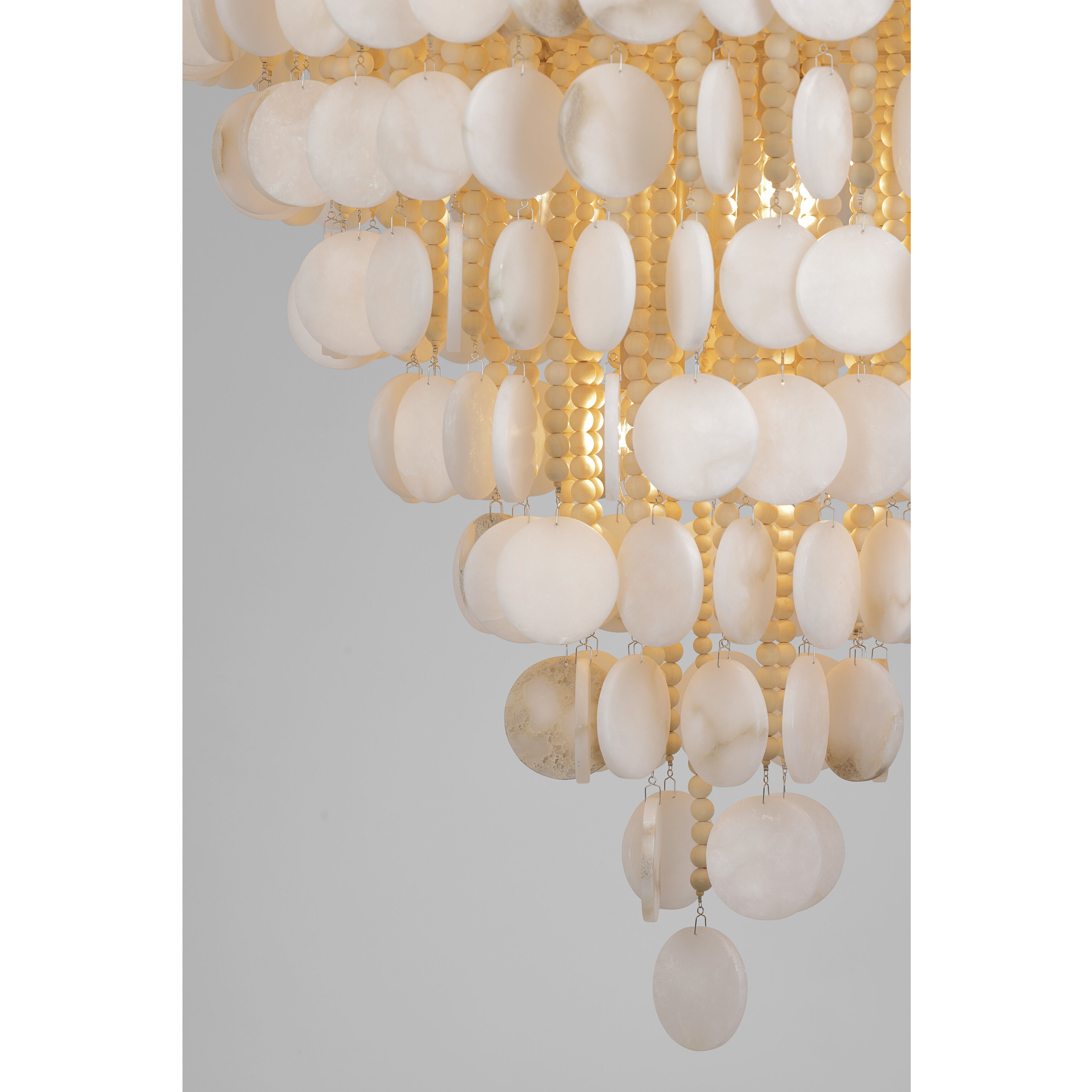 Aurelia's Cove 15 Light 40 inch Autumn White Pendant Ceiling Light