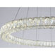 Canada LED 31.5 inch Chrome Chandelier Ceiling Light