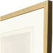 Ascent Green and Beige and Blue and Gray Framed Art