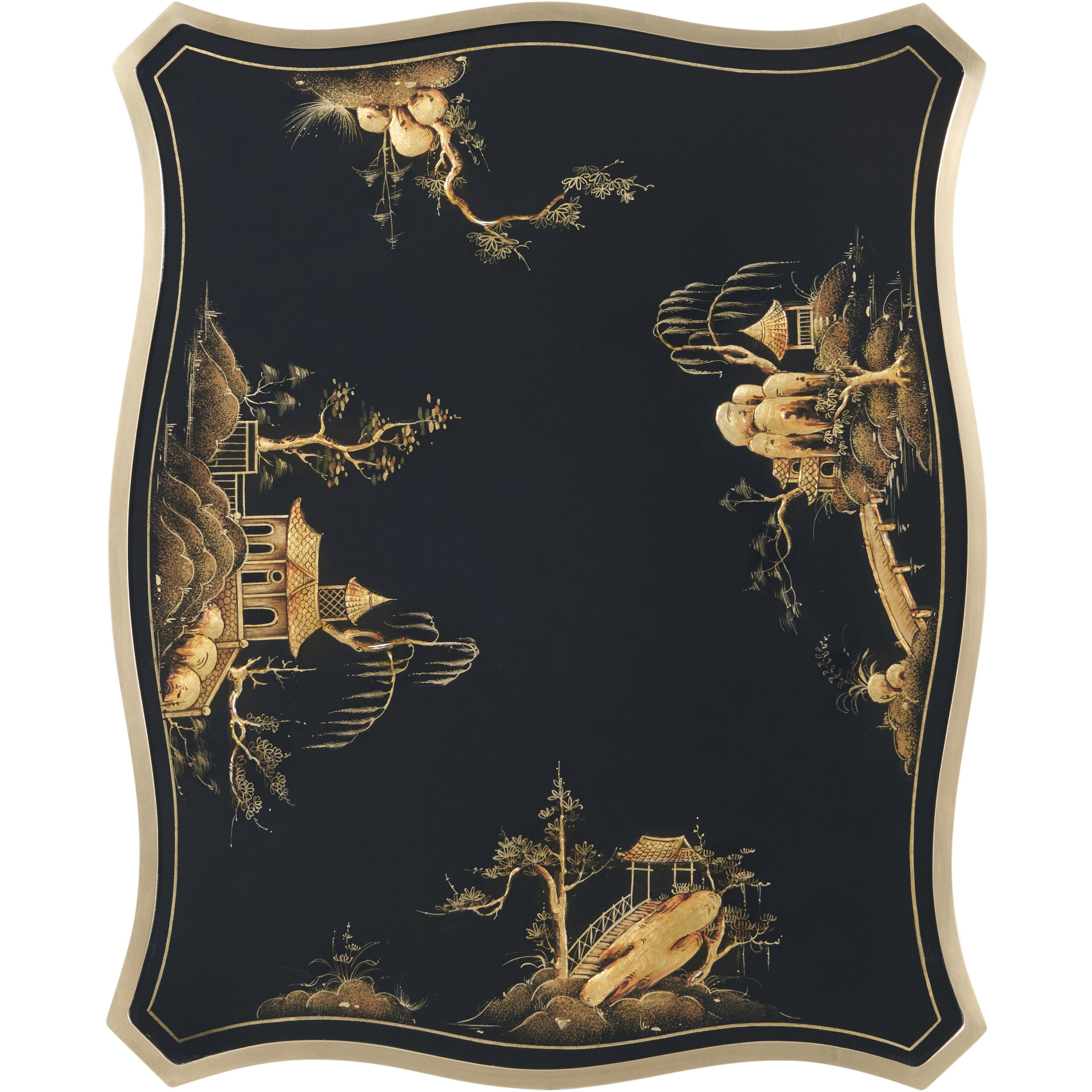 Brushwork 26 X 16.25 inch Accent Table, Wooden