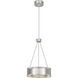 Chapman & Myers Connery LED 10 inch Polished Nickel Ring Pendant Ceiling Light