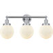 Beacon 3 Light 24.5 inch Polished Chrome Bath Vanity Light Wall Light