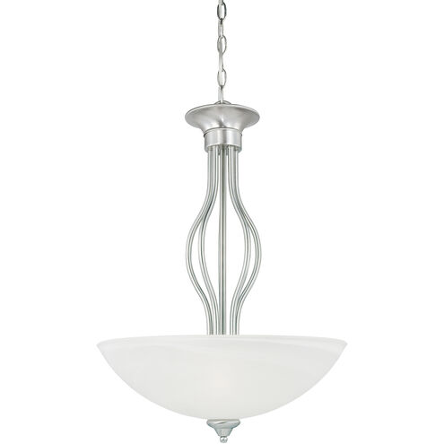 Tahoe 3 Light 20 inch Brushed Nickel Pendant Ceiling Light