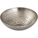 Maze 13 X 3.25 inch Bowl in Antique Nickel, Set of 3