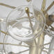 AERIN Loire 12 Light 29.25 inch Gild Cascading Chandelier Ceiling Light
