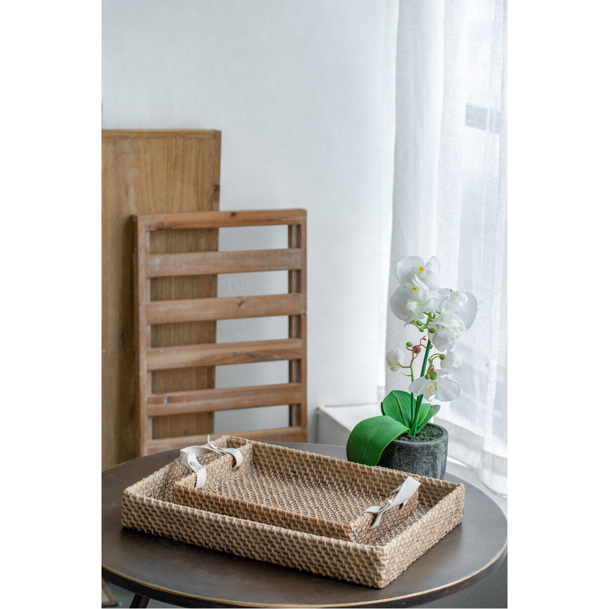 Woven Natural Tray