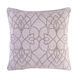 Dotted Pirouette 20 X 20 inch Lilac and Mauve Throw Pillow