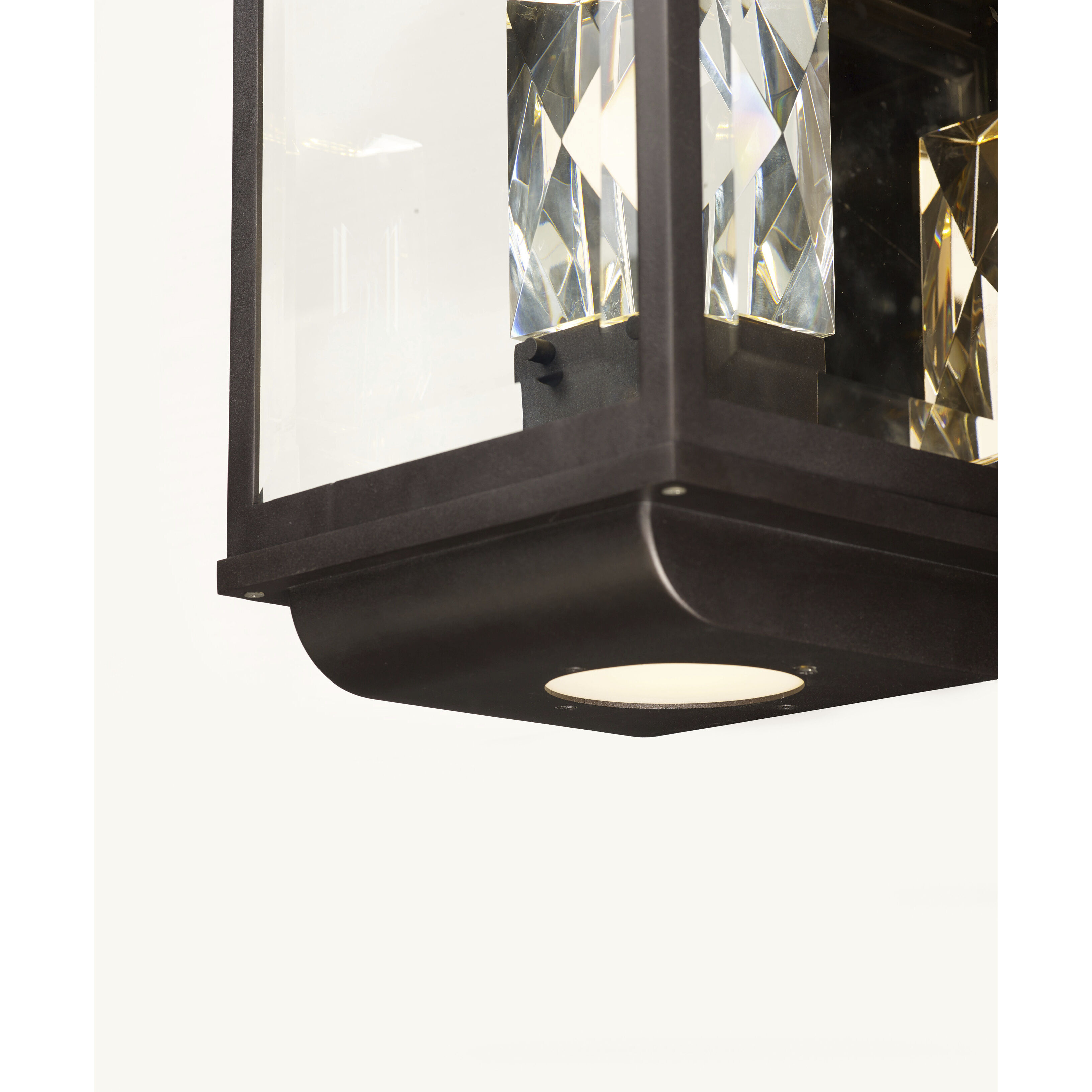 Mandeville LED 16 inch Galaxy Black Outdoor Wall Lantern