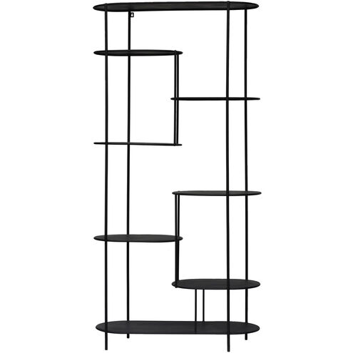 Andra 40 inch Black Display Shelf