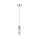 Solo Crystal 1 Light 2 inch Polished Chrome Pendant Ceiling Light 