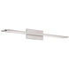 Line LED 36 inch Brushed Aluminum Bath Vanity & Wall Light in 3000K, dweLED