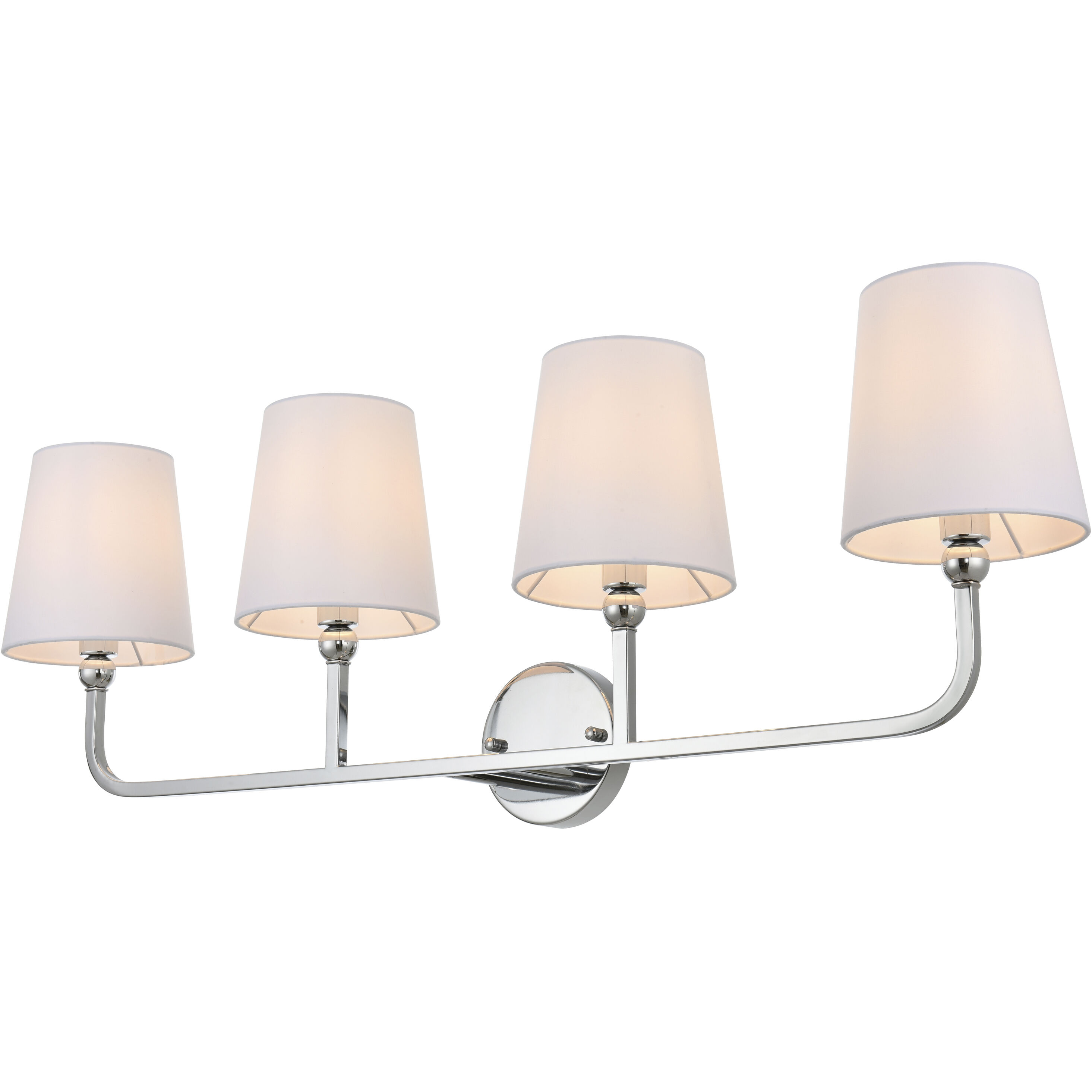 Colson 4 Light 36 inch Chrome Bath Sconce Wall Light