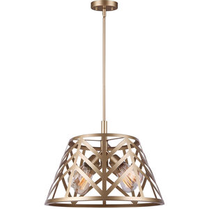 Maud 4 Light 19 inch Painted Gold Chandelier Ceiling Light