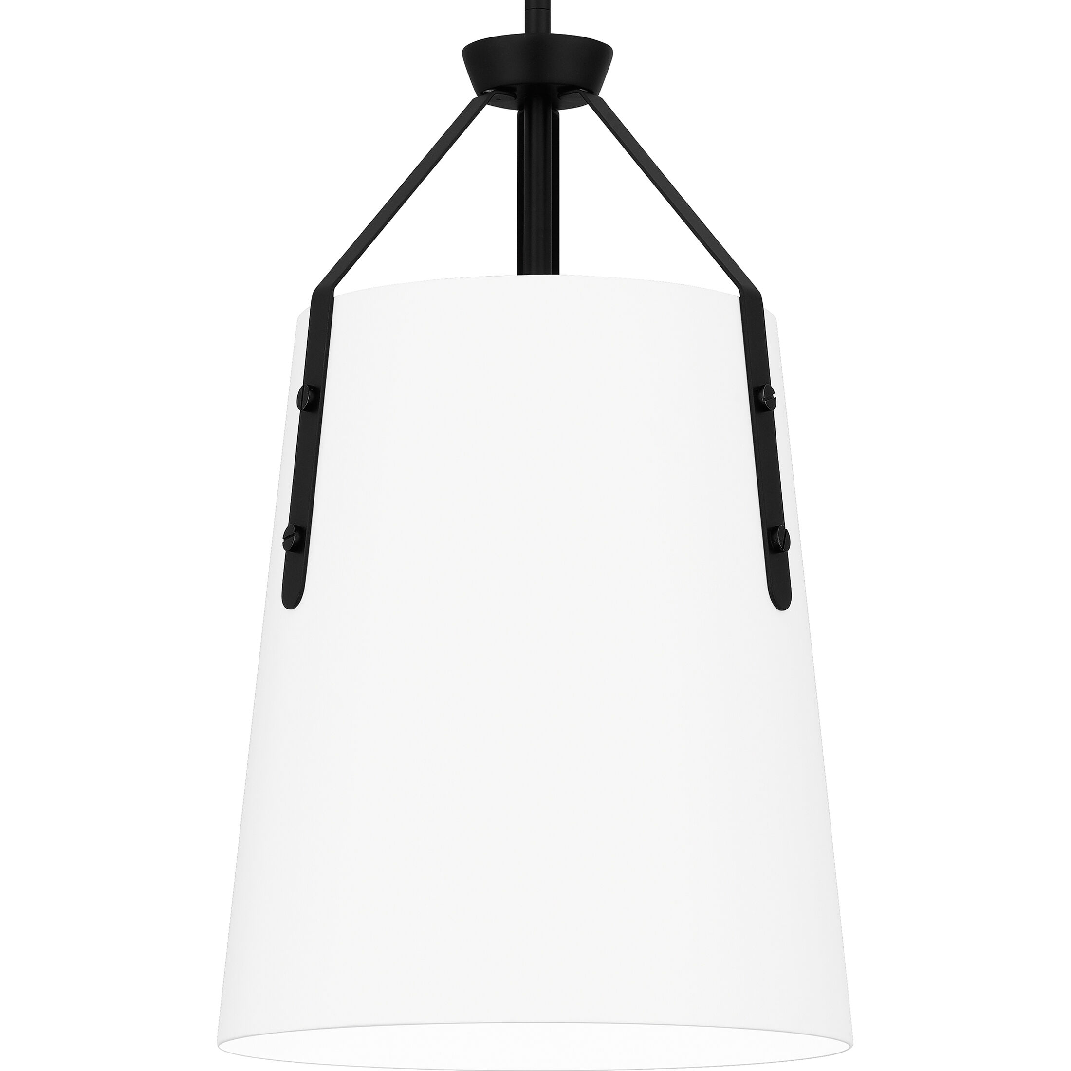 Faye 1 Light 11.25 inch Matte Black Mini Pendant Ceiling Light