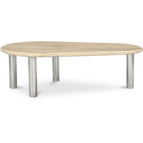 Fia 50 X 30 inch Beige Coffee Table