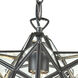 Star 1 Light 11 inch Oil Rubbed Bronze Mini Pendant Ceiling Light