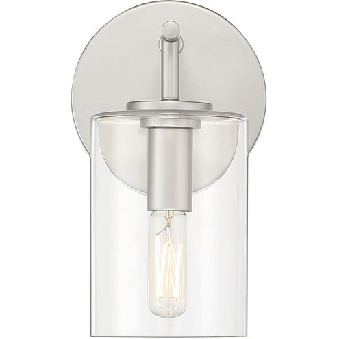 Hailie 1 Light 5 inch Satin Nickel Wall Sconce Wall Light