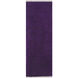 Evergreen 96 X 30 inch Dark Plum Handmade Rug in 2.5 x 8