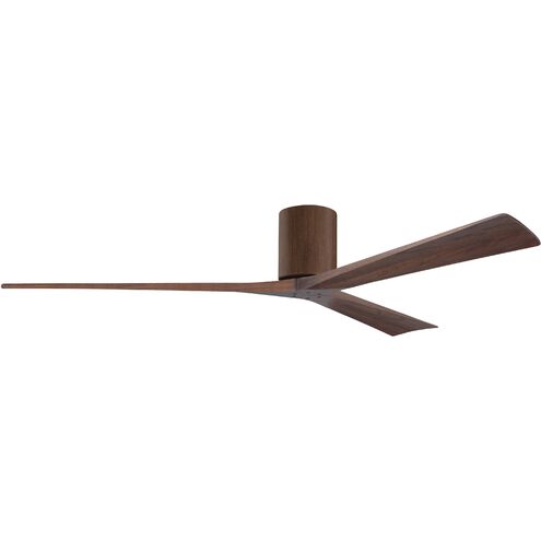 Atlas Irene-3H 72 inch Walnut with Walnut Tone Blades Ceiling Fan
