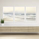 Ocean Breeze White and Beige and Blue and Neutral Framed Art
