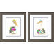 Beach Bum Multi and Blue and Pink and Yellow Framed Art, Propac
