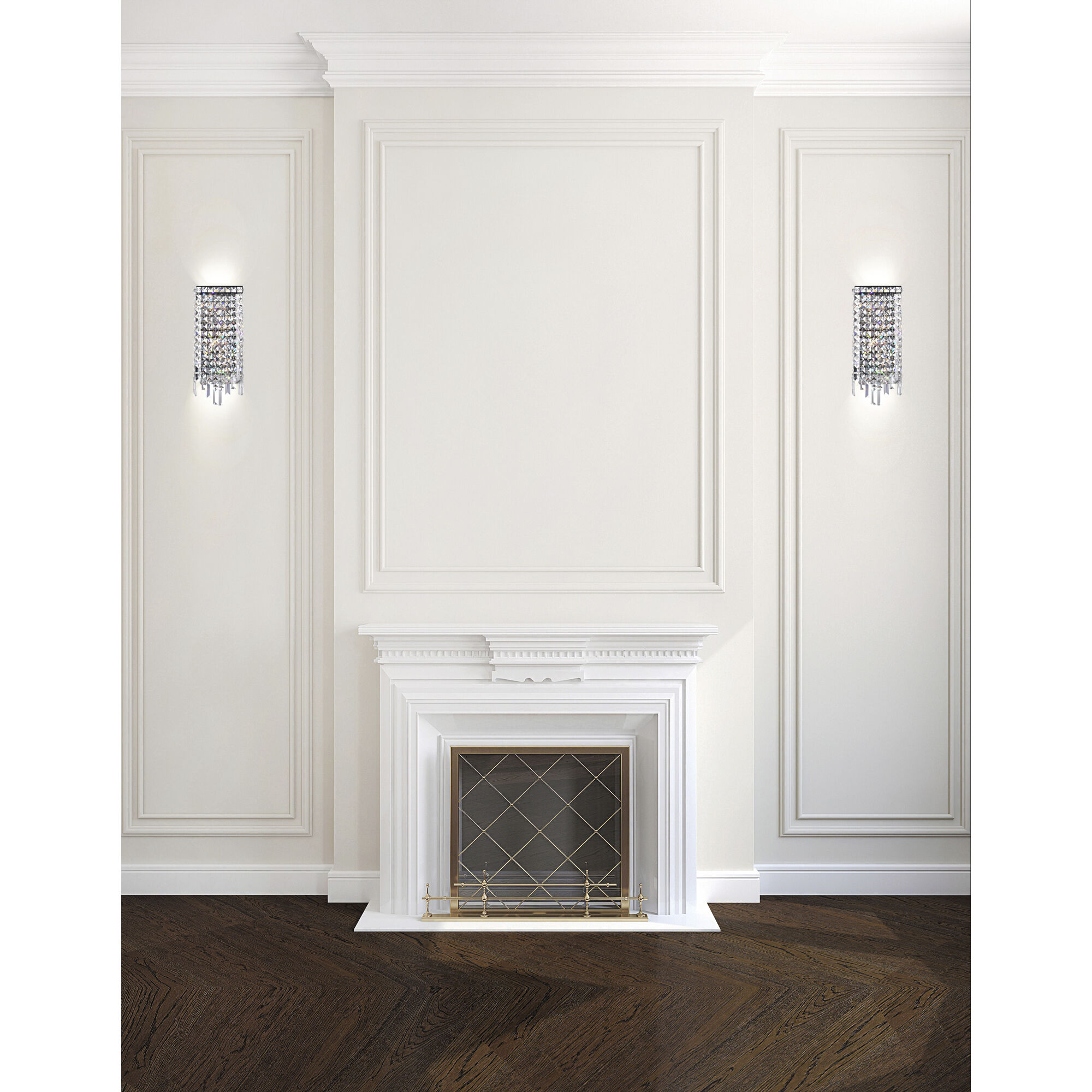 Colosseum 4 Light 7 inch Chrome Wall Light