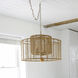 Jayna 4 Light 25 inch Burnished Silver Chandelier Ceiling Light