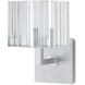 Valerio 1 Light 5 inch Silver Leaf Wall Sconce Wall Light