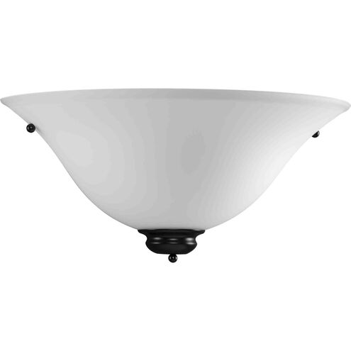 Opal Glass 1 Light 7.5 inch Matte Black Wall Sconce Wall Light