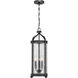 Preston 3 Light 10.5 inch Iron Oxide Outdoor Hanging Lantern