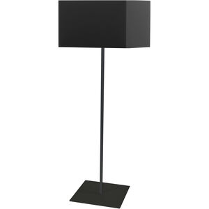 Maine 61 inch 100.00 watt Black Decorative Floor Lamp Portable Light