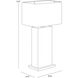 Rovira 33.25 inch 100.00 watt Cream Table Lamp Portable Light