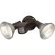 Brentwood 2 Light 5 inch Bronze Outdoor Flood Light