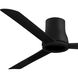 Simple Flush 52 inch Coal Outdoor Hugger Fan