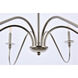 Rohan 6 Light 42 inch Polished Nickel Chandelier Ceiling Light