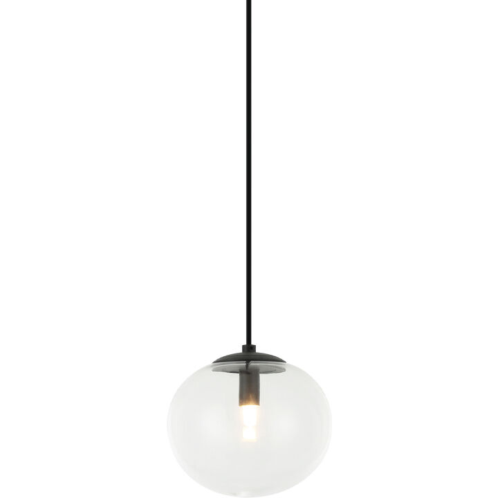 Bulbus LED 6.88 inch Matte Black Pendant Ceiling Light