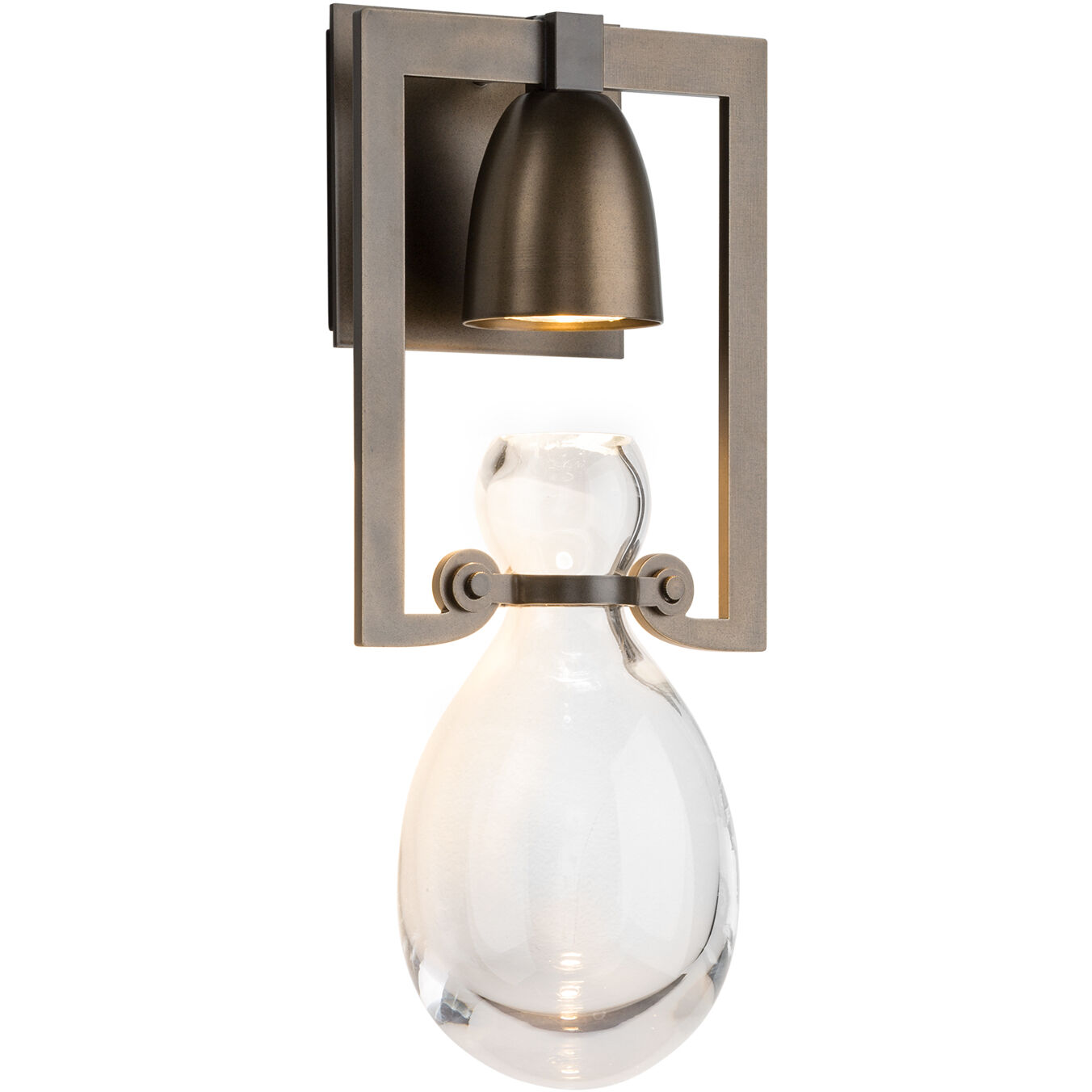 Apothecary 1 Light 6.3 inch Dark Smoke Sconce Wall Light