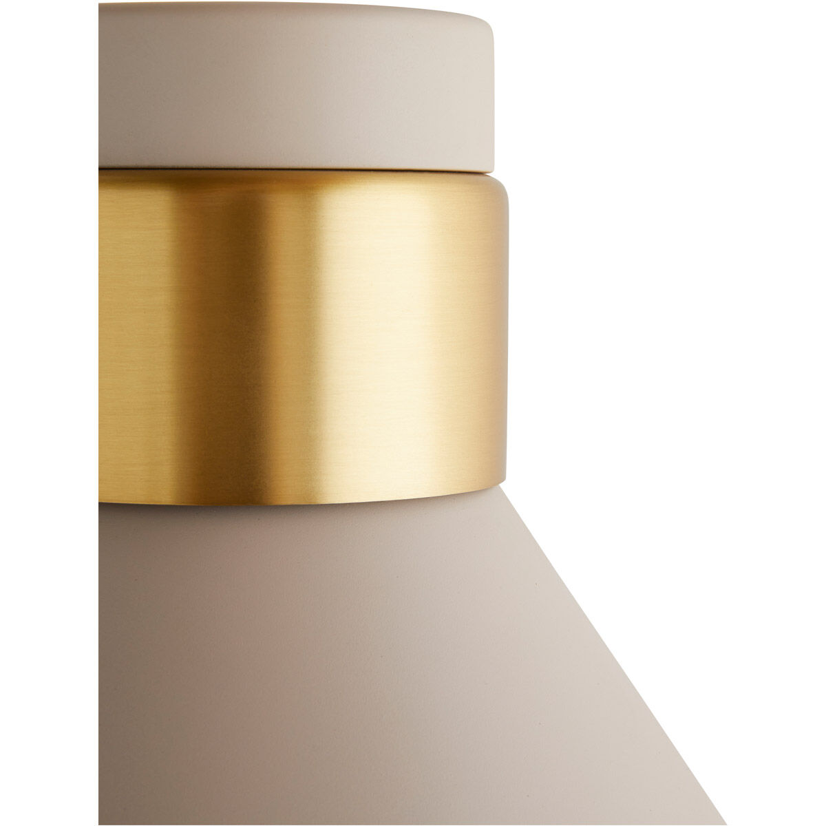 Lane 1 Light 15 inch Taupe/Antique Brass Sconce Wall Light