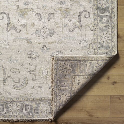 Theodora 36 X 24 inch Gray Rug in 2 x 3, Rectangle