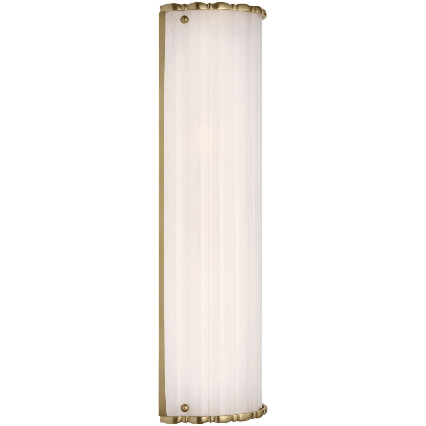 AERIN Rosehill LED 6.5 inch Hand-Rubbed Antique Brass Linear Sconce Wall Light
