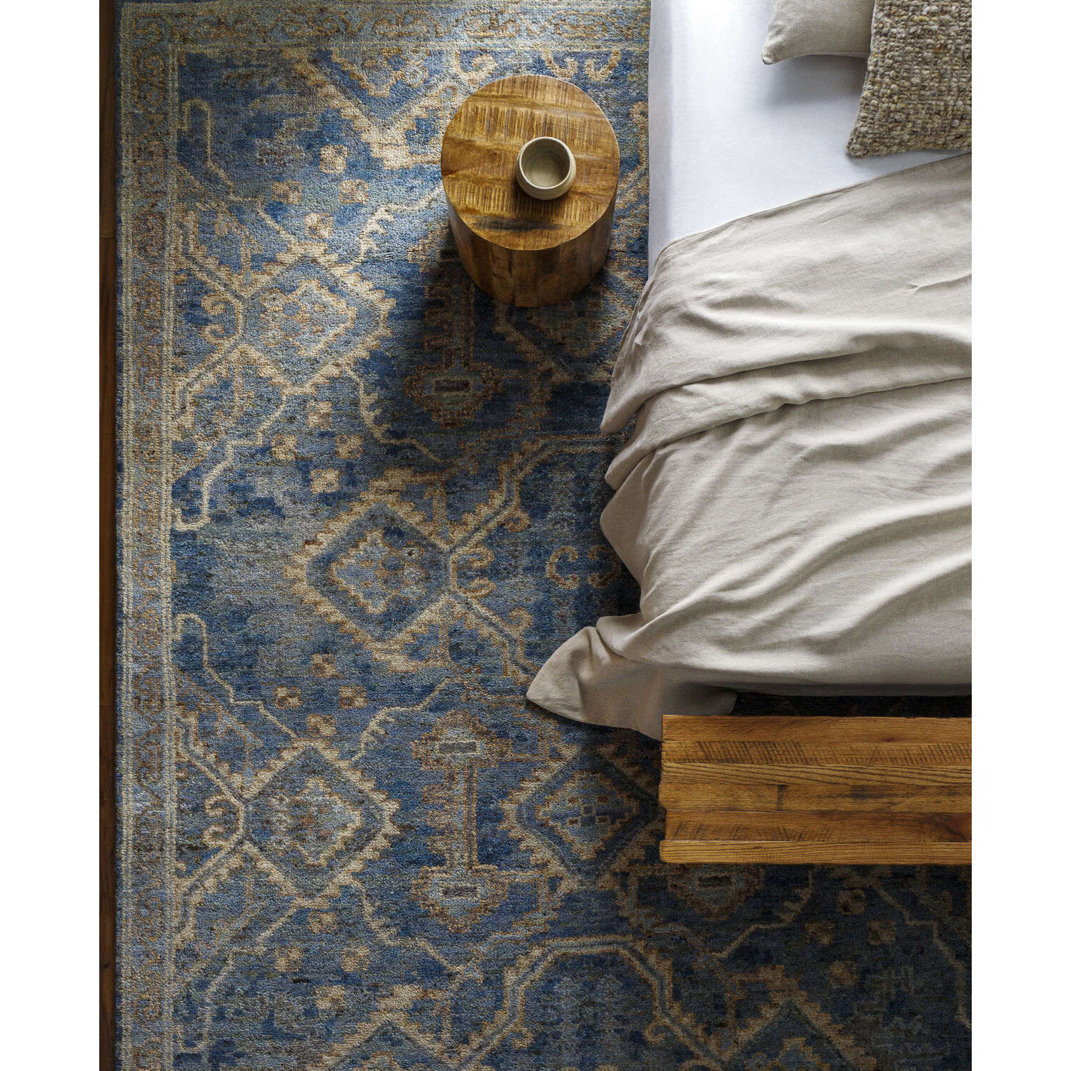 Sakarya 120 X 96 inch Medium Gray Rug, Rectangle