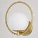 Bucktown LED 9.5 inch Natural Brass Wall Light