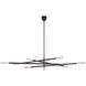 Kelly Wearstler Rousseau LED 80 inch Bronze Articulating Chandelier Ceiling Light, Oversized