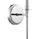 Ottone Way Sconce Wall Light in Polished Nickel