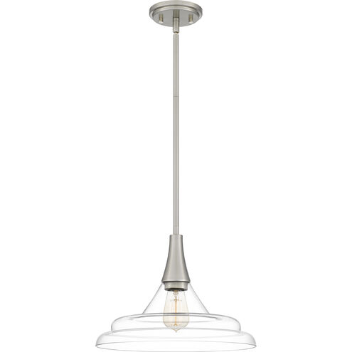 Grayton 1 Light 14 inch Brushed Nickel Pendant Ceiling Light