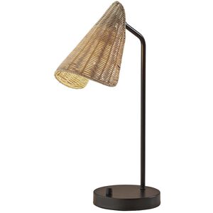 Cove 20 inch 40.00 watt Black Desk Lamp Portable Light